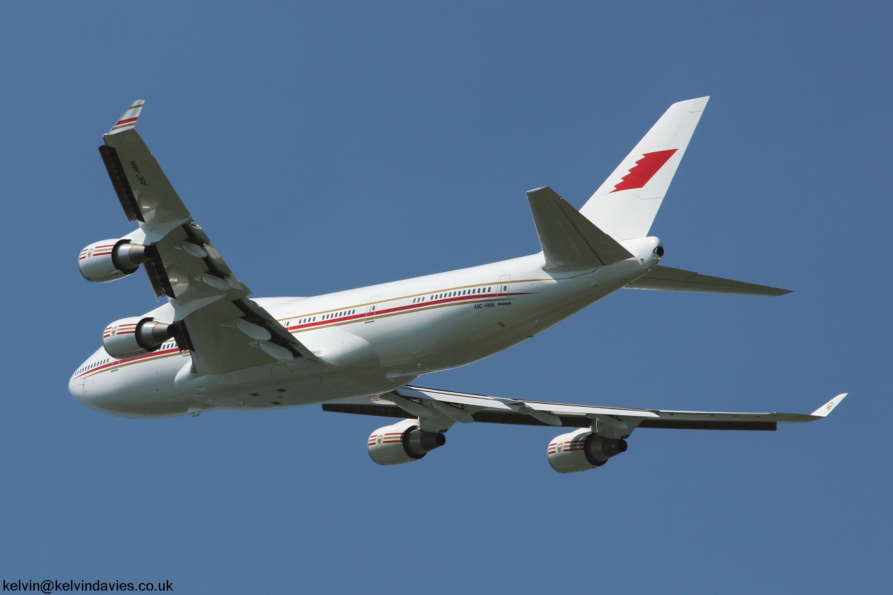 Bahrain Royal Flight B747 A9C-HMK