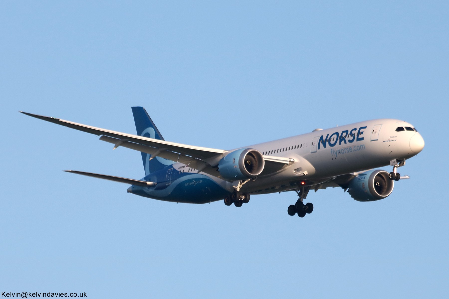 Norse Atlantic Airways 787 LN-FNB