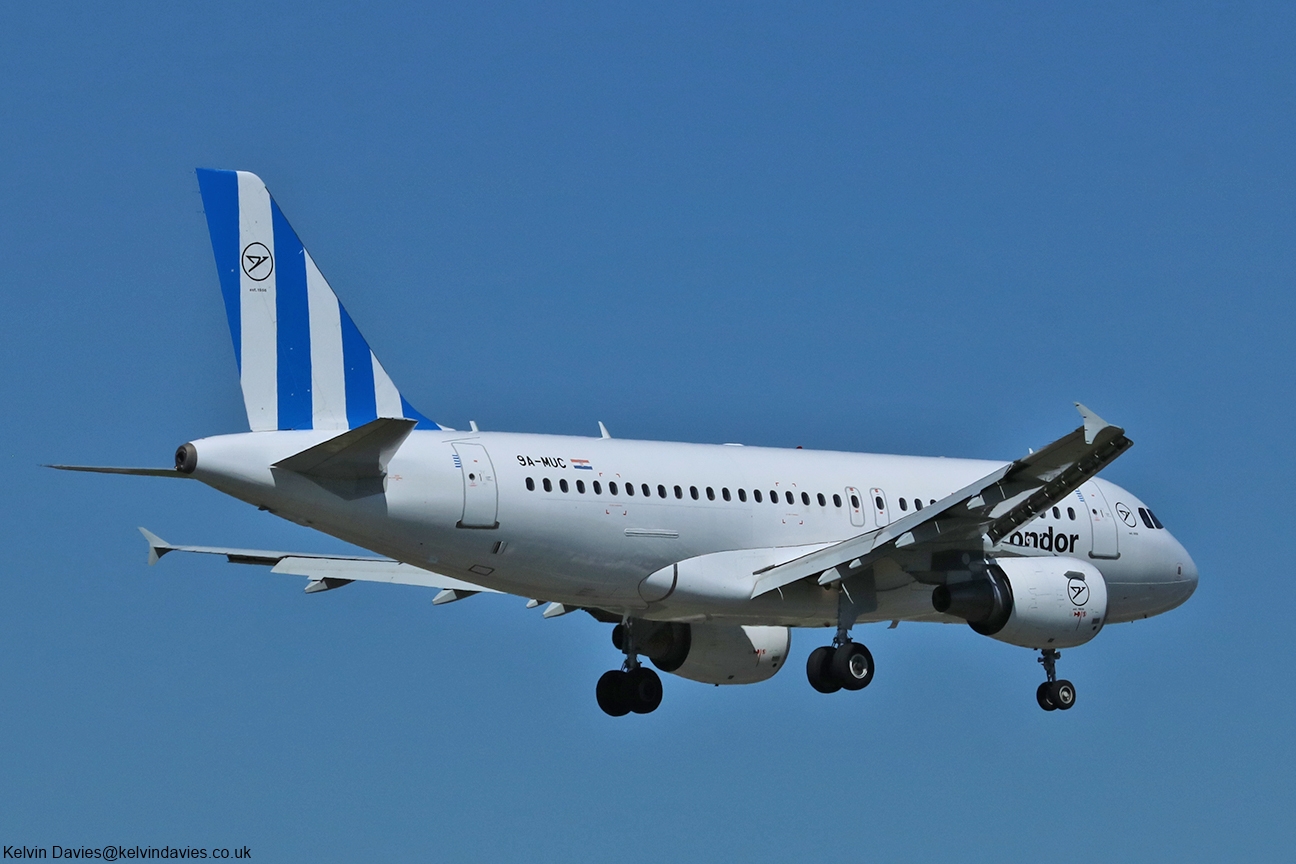 Cabo Verde Airlines A319 9A-MUC