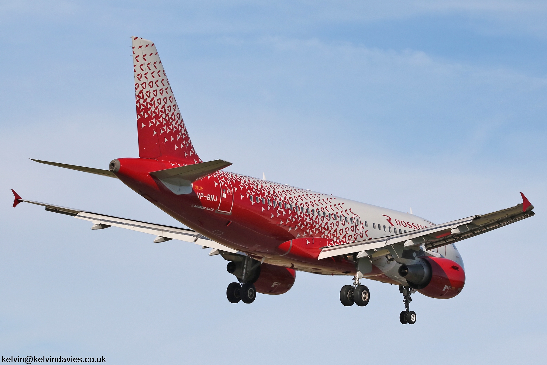 Rossiya Russian Airlines A319 VP-BNJ