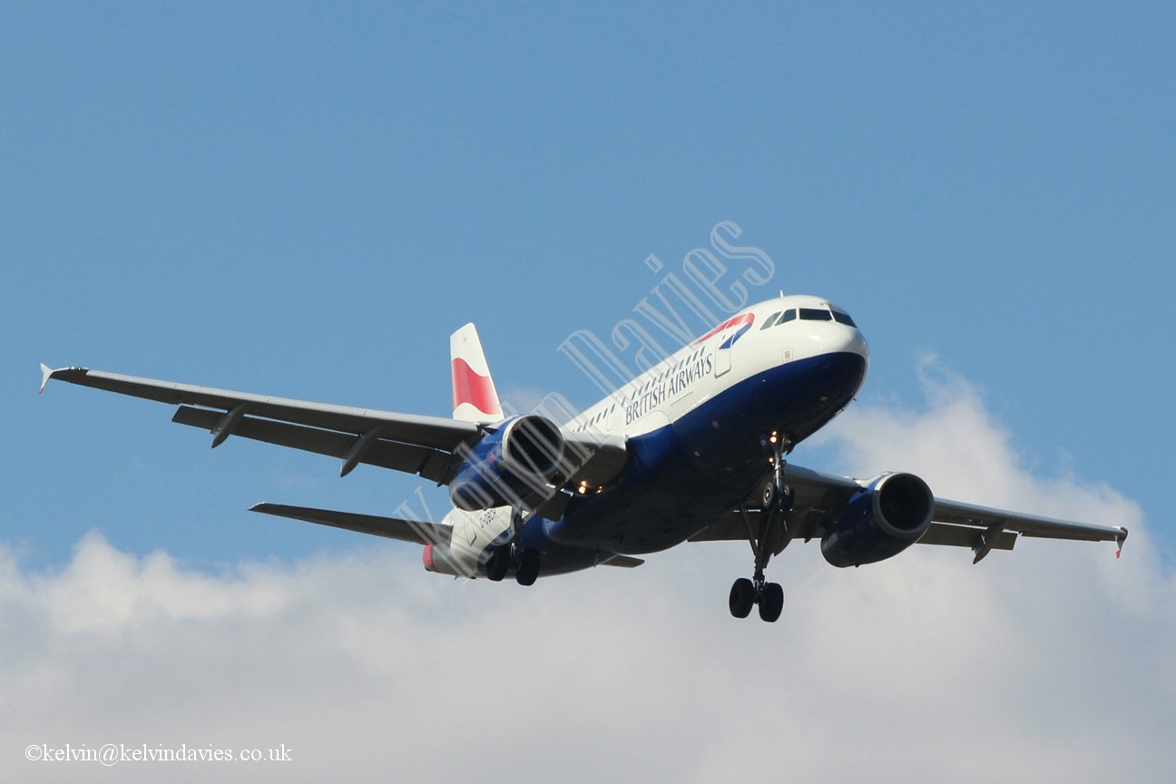 British Airways A319 G-DBCH