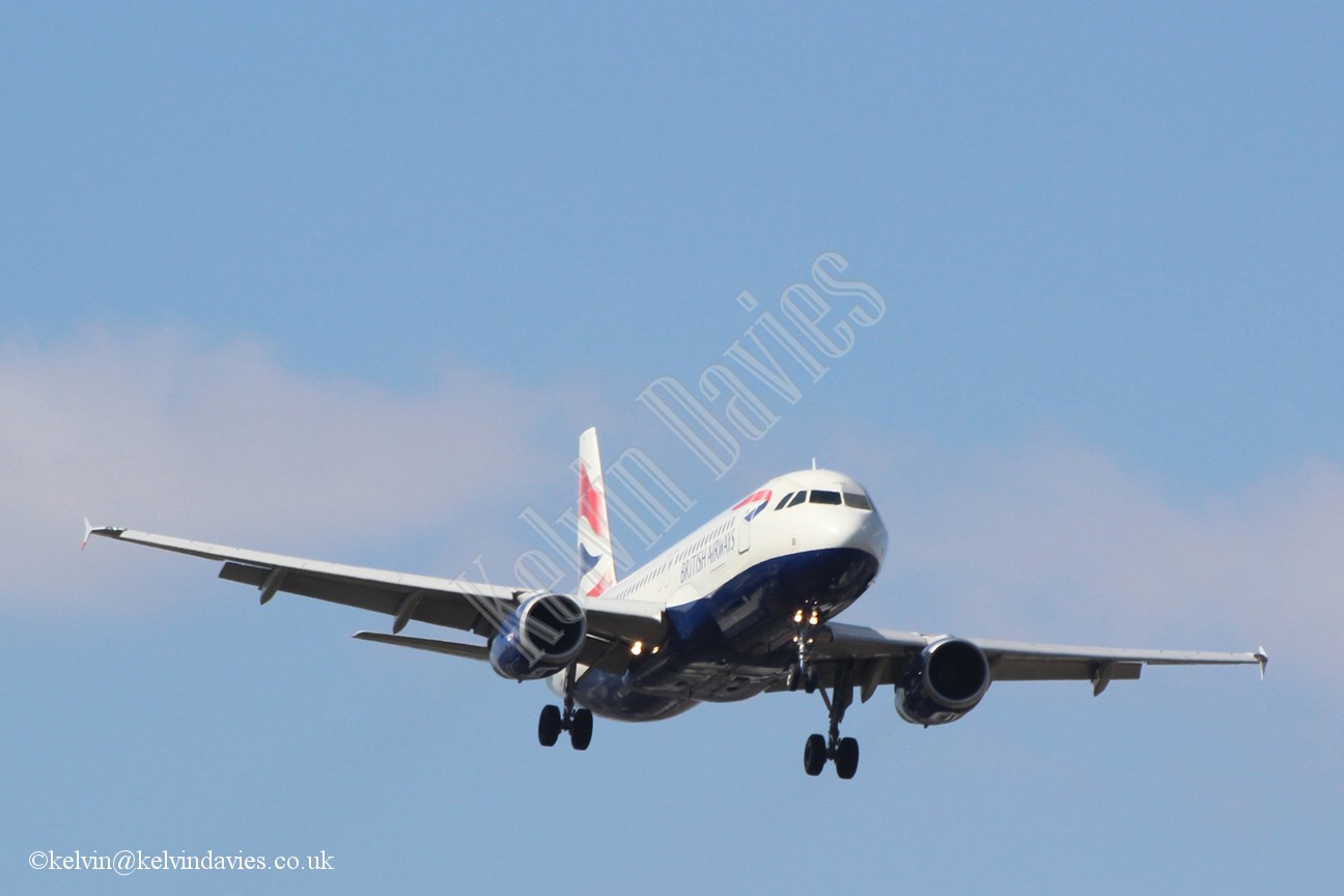 British Airways A320 G-EUUT