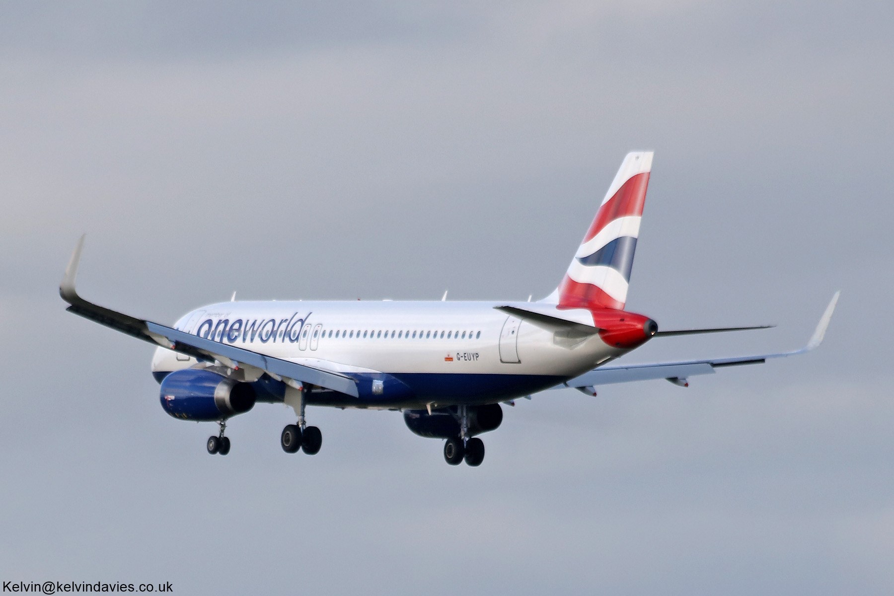 British Airways A320 G-EUYP