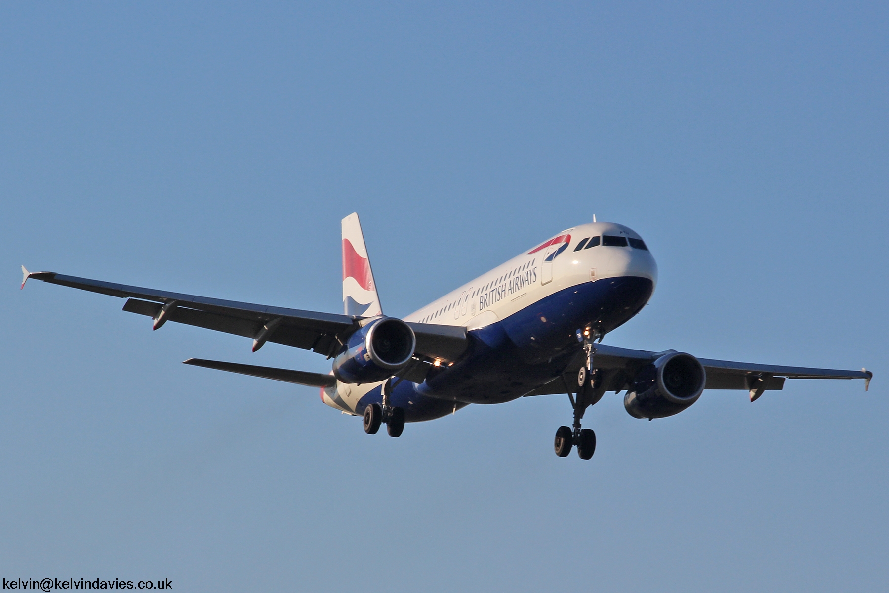 British Airways A320 G-GATH
