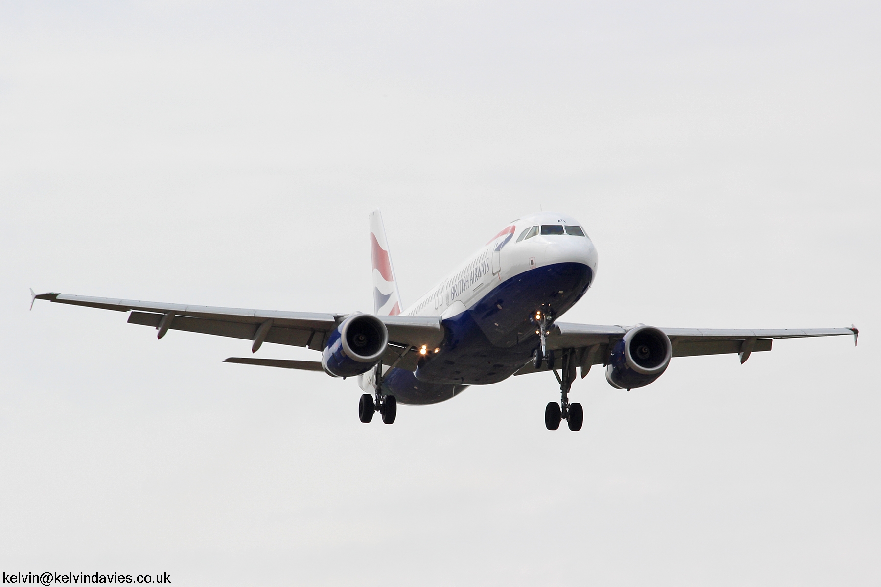 British Airways A320 G-GATK