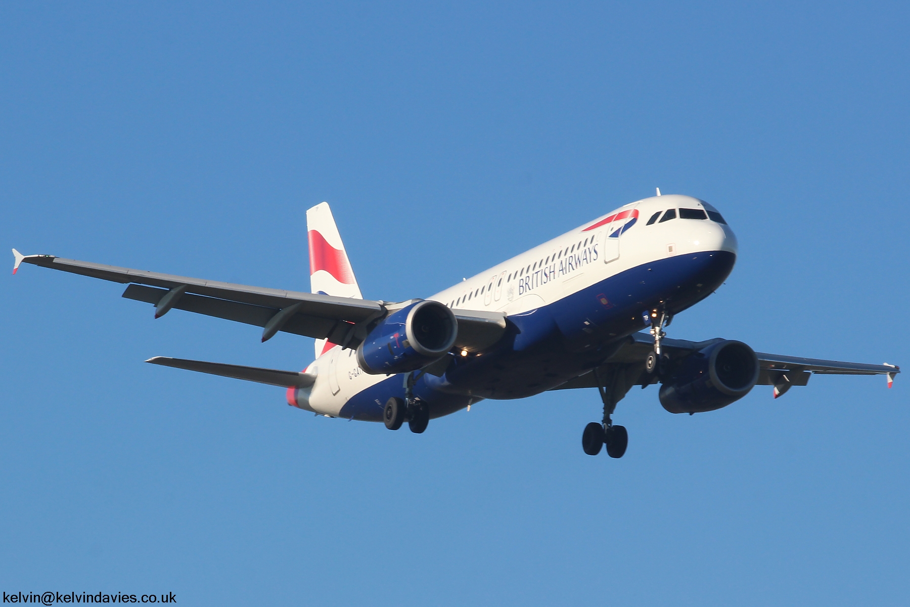 British Airways A320 G-GATP