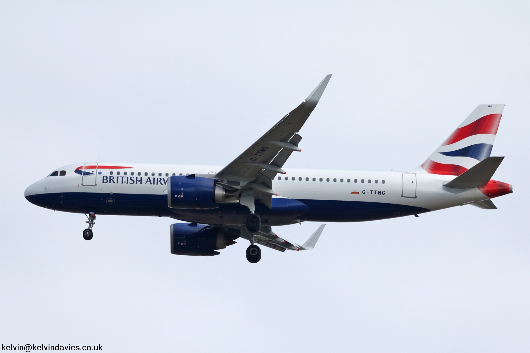 British Airways A320 G-TTNG