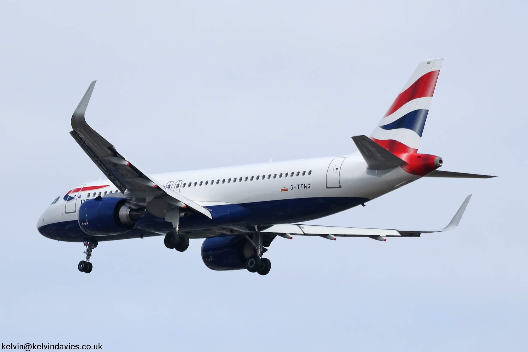 British Airways A320 G-TTNG