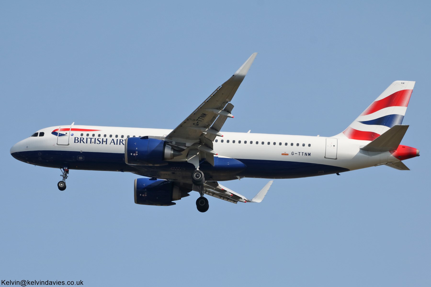 British Airways A320 G-TTNM