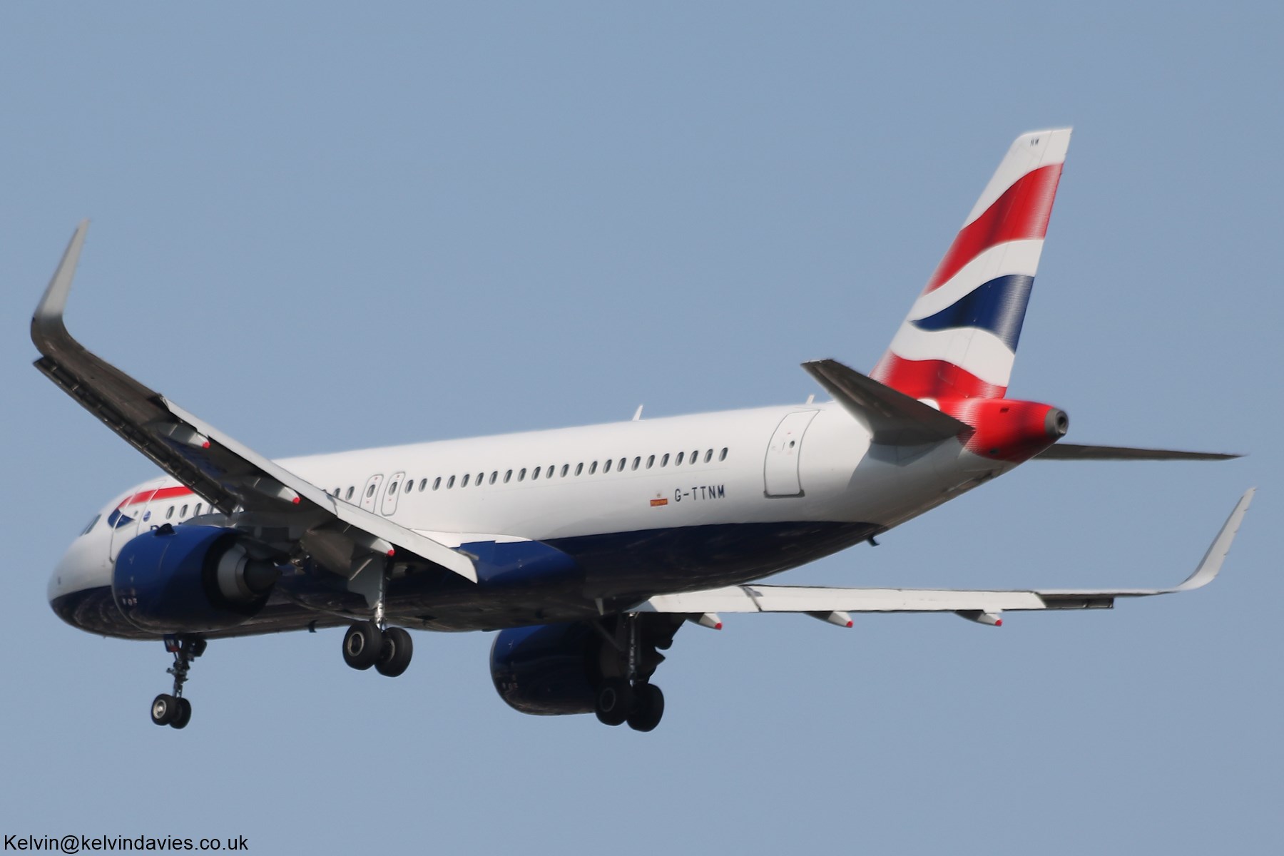 British Airways A320 G-TTNM