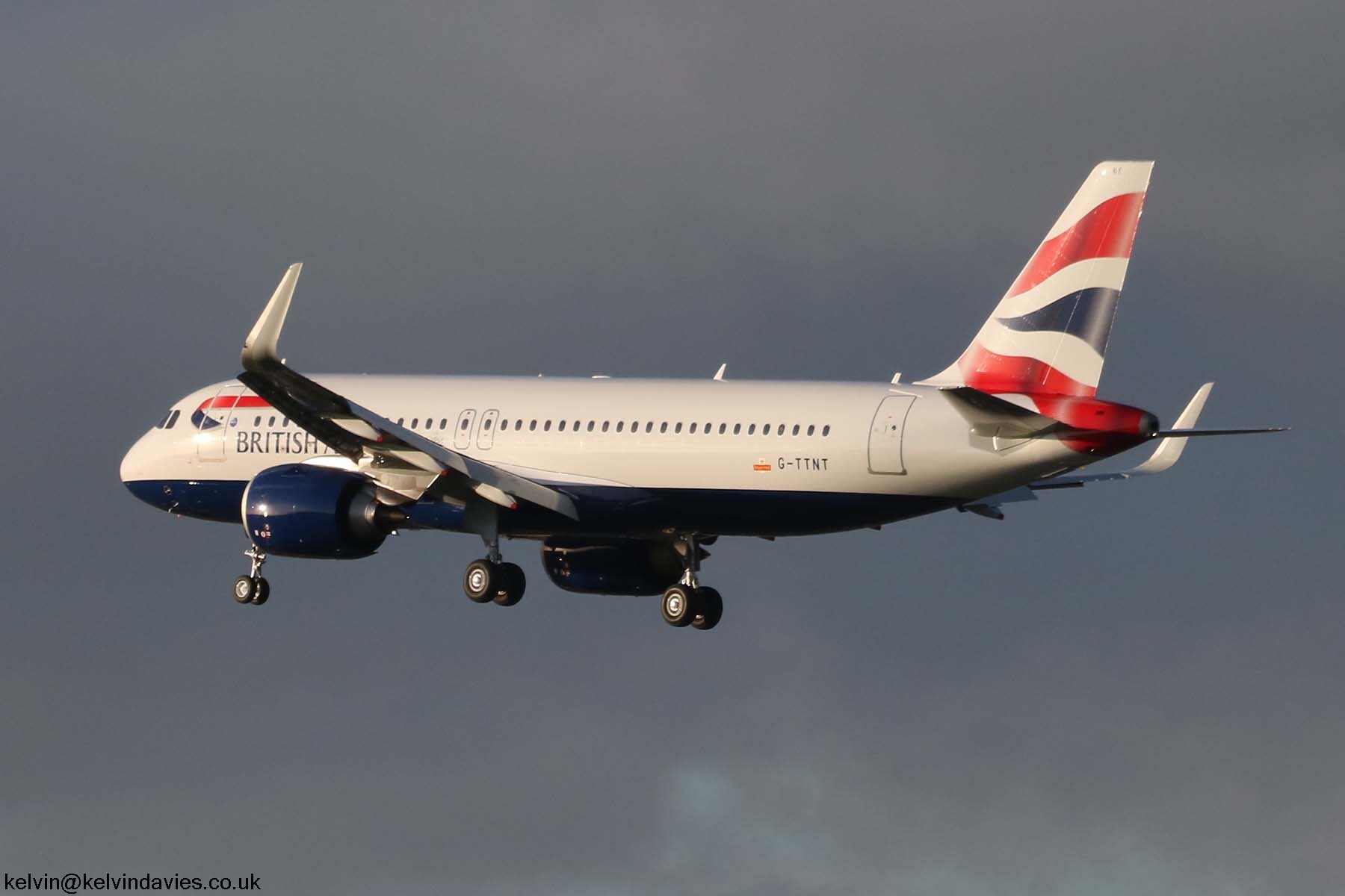 British Airways A320 G-TTNT