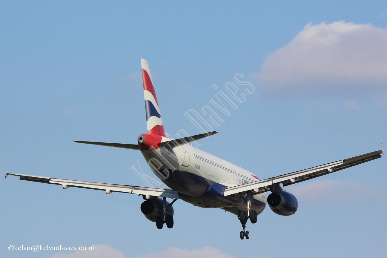 British Airways A320 G-EUUC