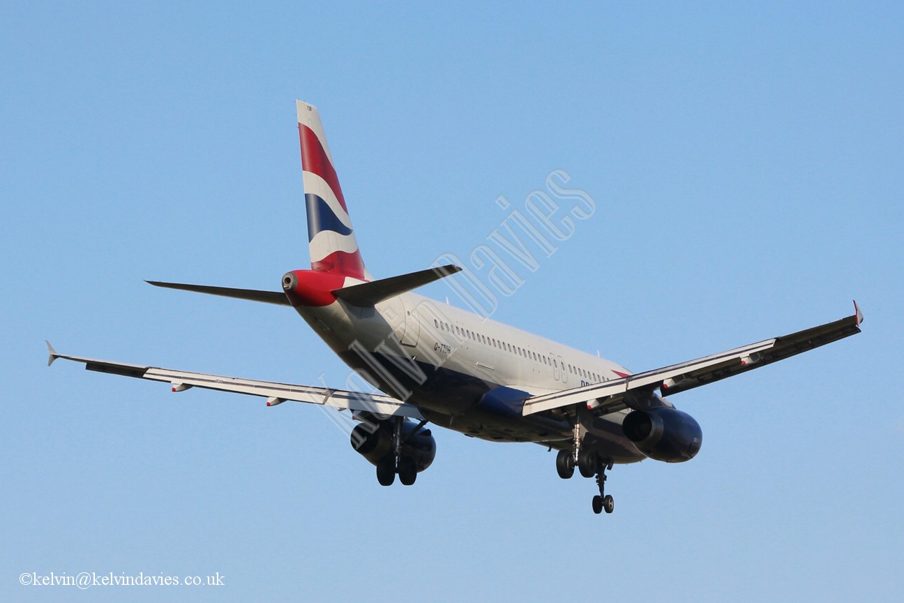 British Airways A320 G-TTOB
