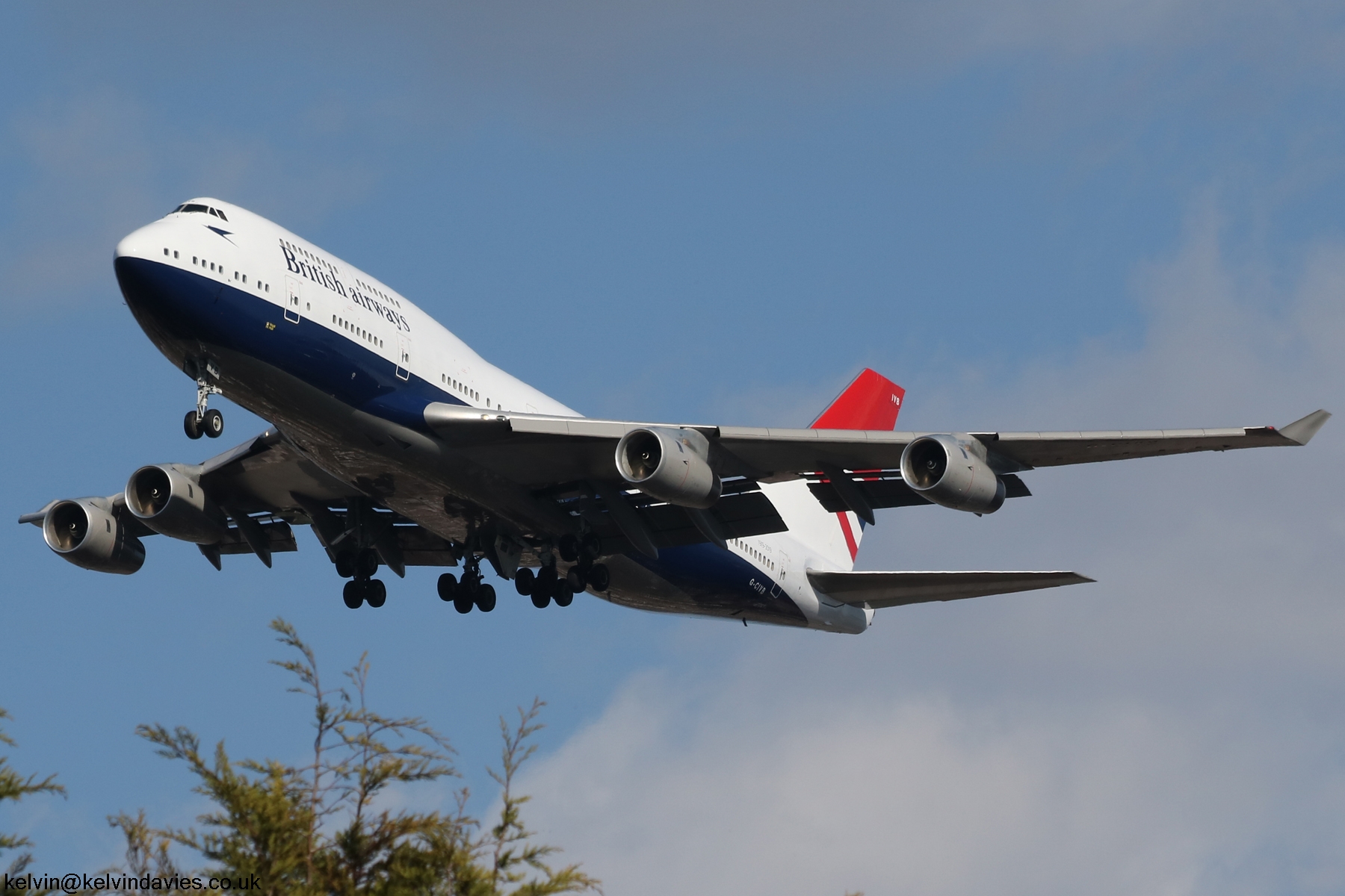 British Airways Retro 747 G-CIVB