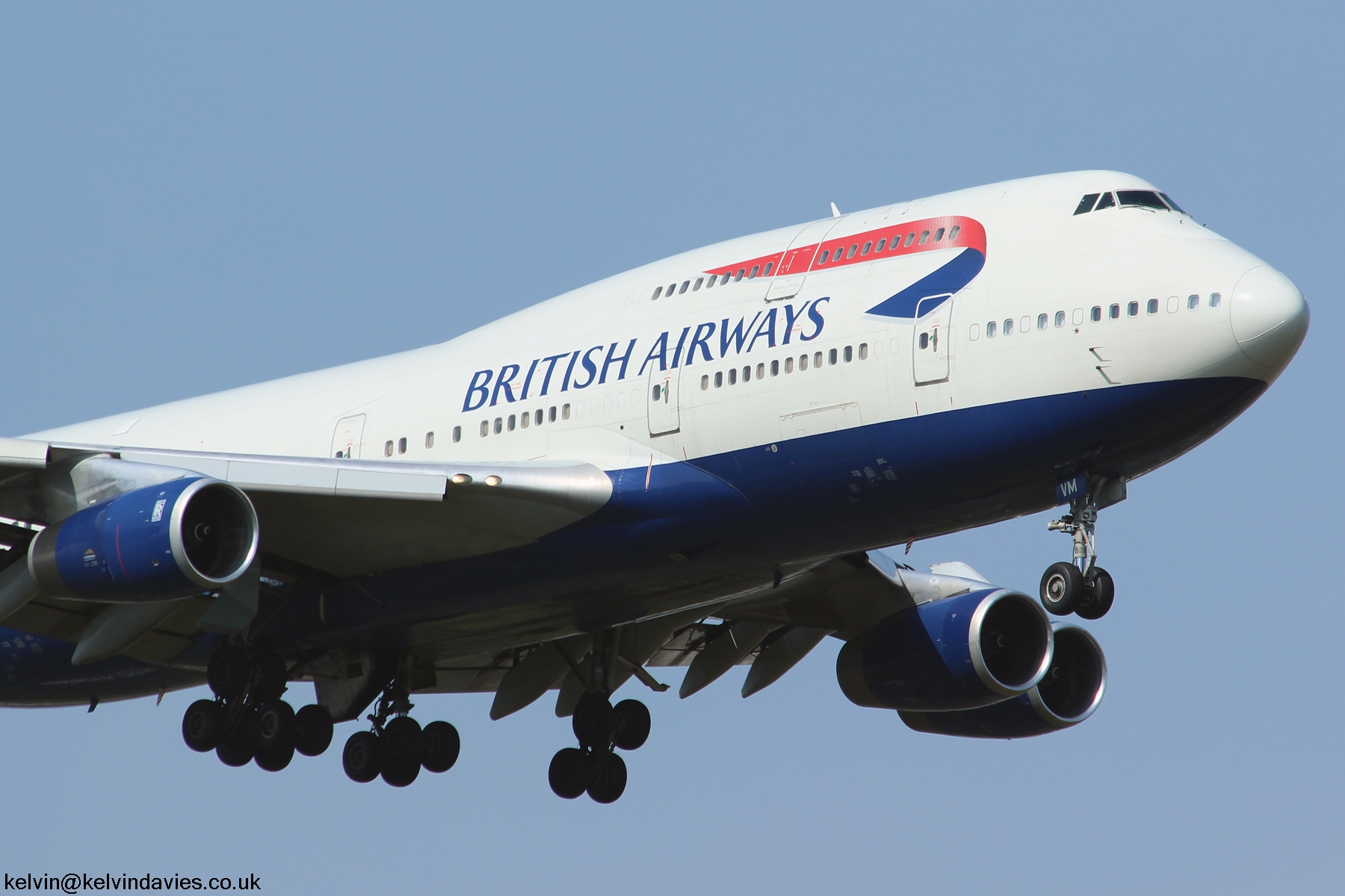 British Airways 747 G-CIVM