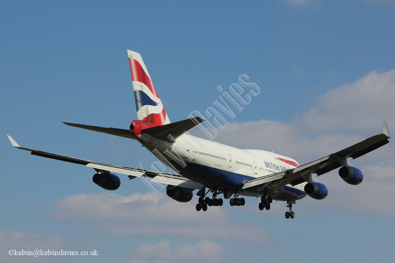 British Airways 747 G-BNLV