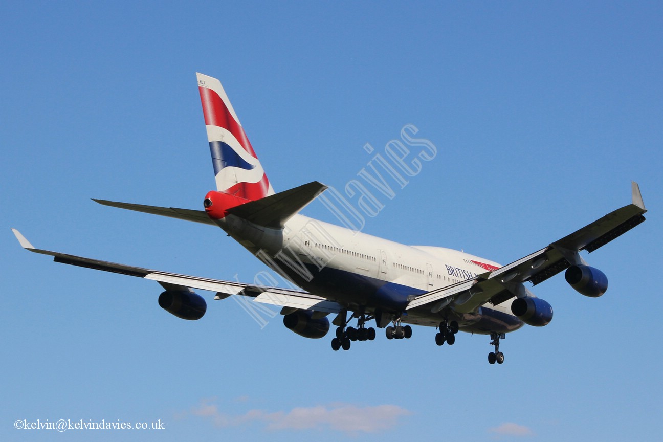 British Airways 747 G-BNLX