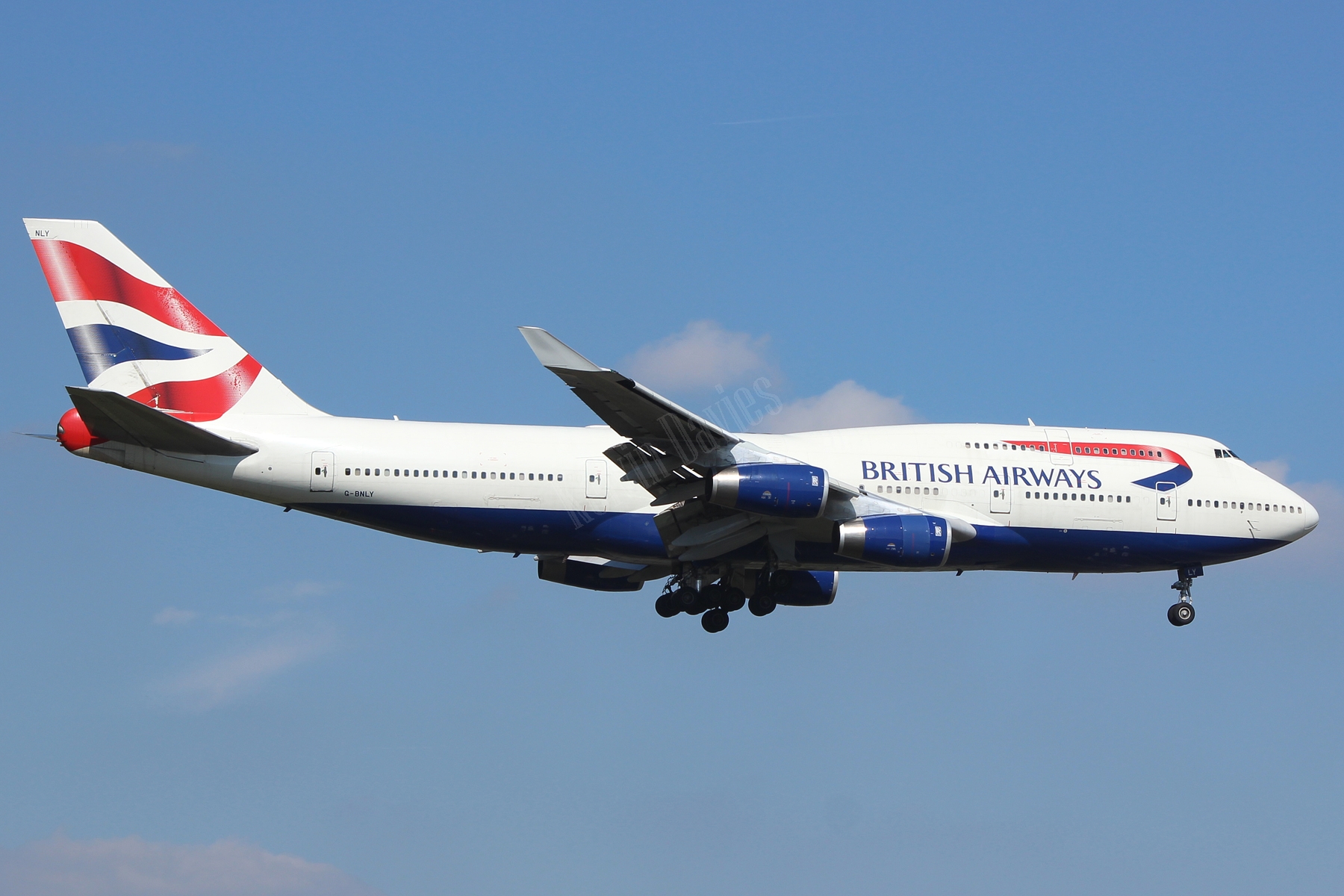 British Airways 747 G-BNLY