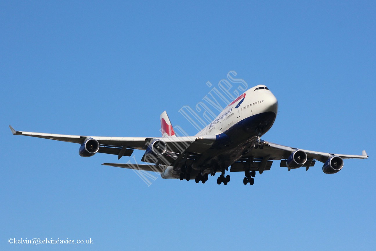 British Airways 747 G-BNLZ