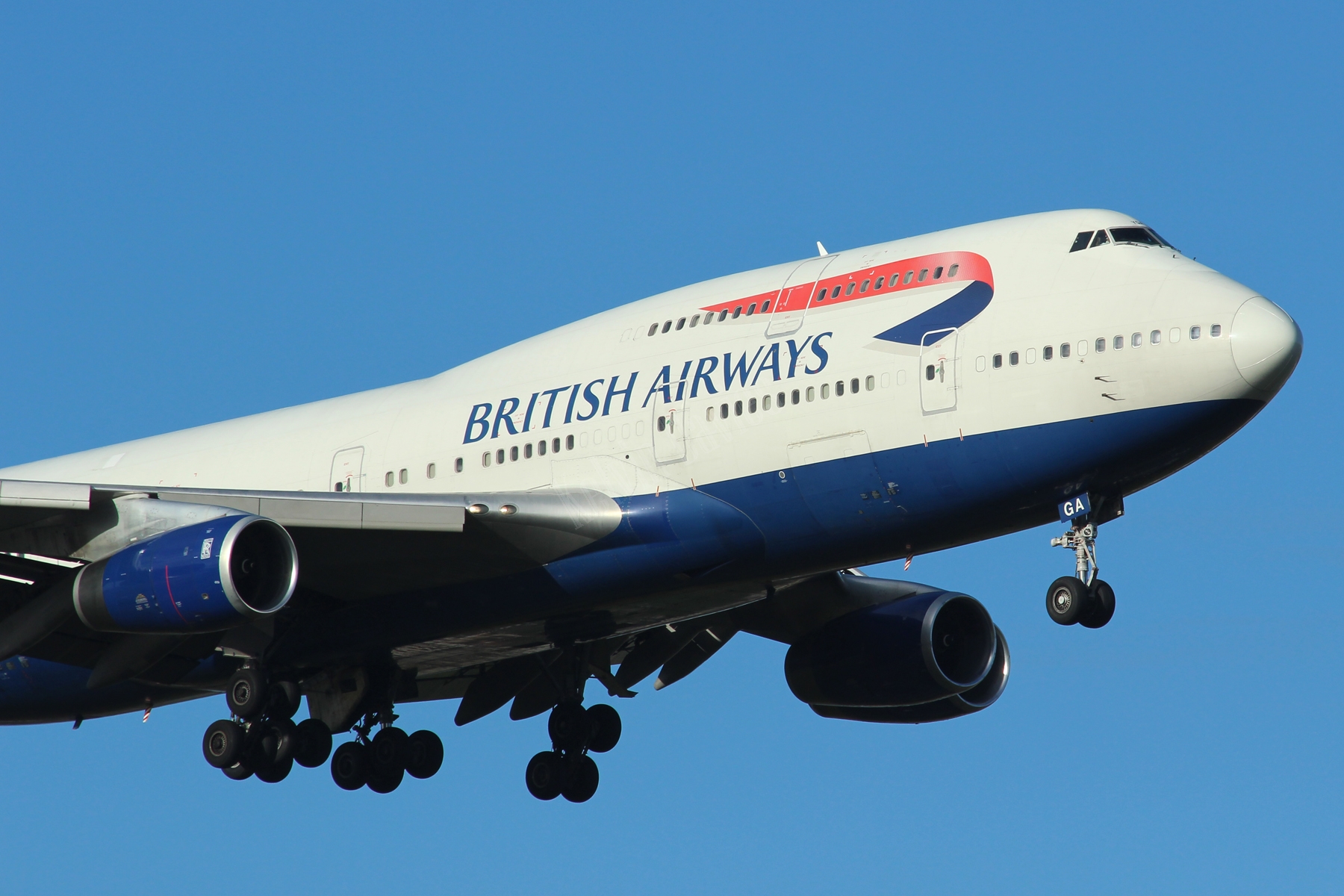 British Airways 747 G-BYGA