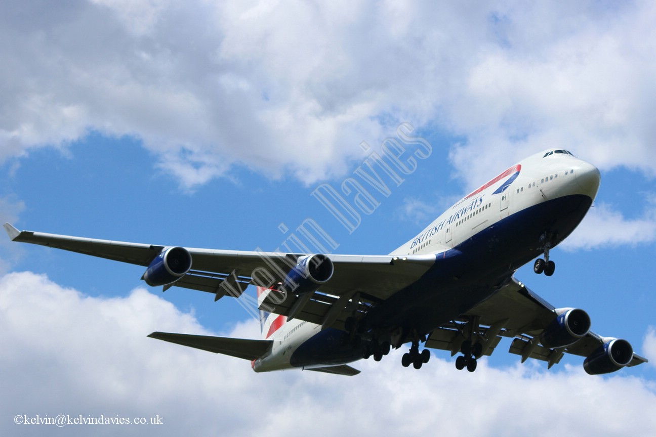 British Airways 747 G-BYGG