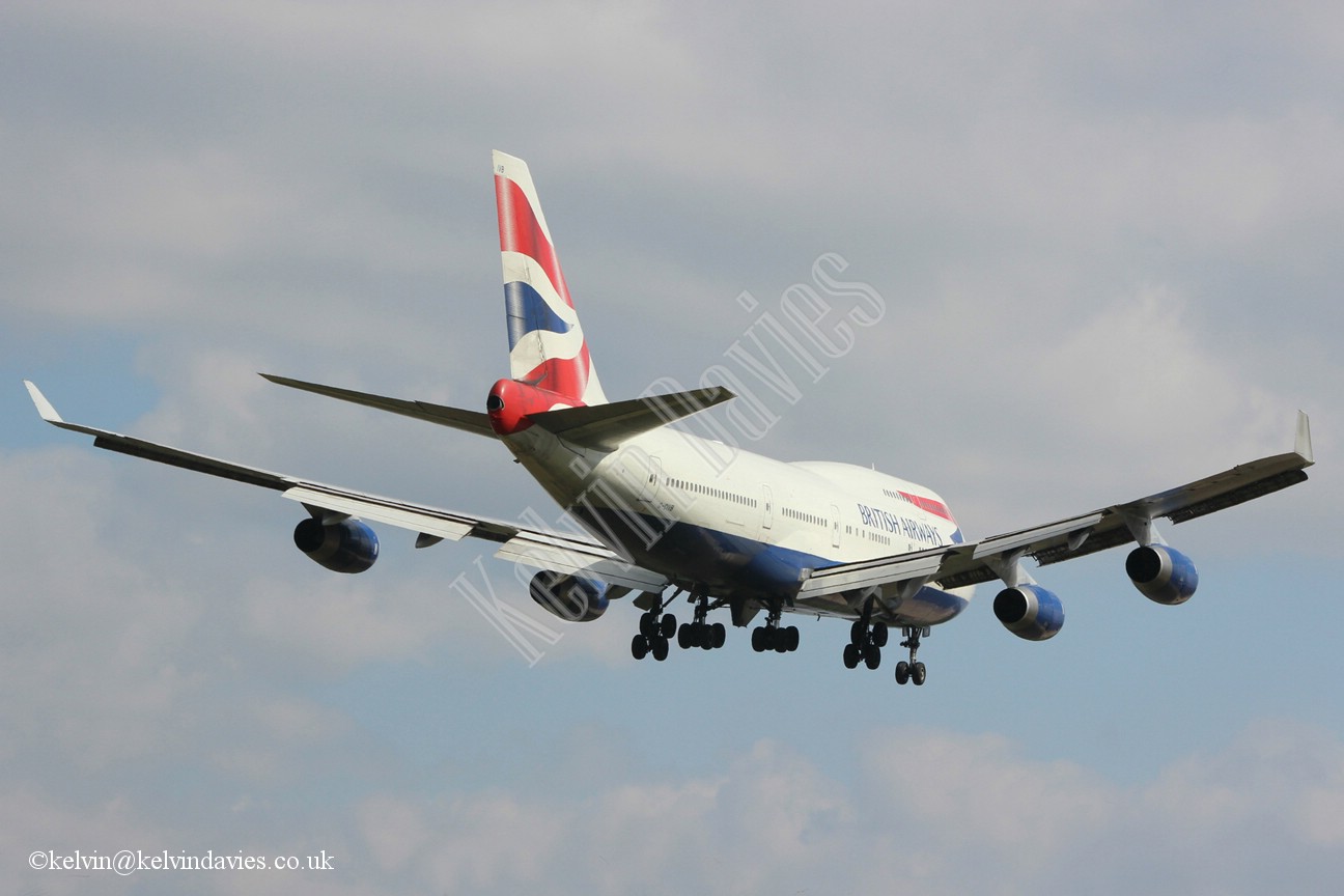 British Airways 747 G-CIVB