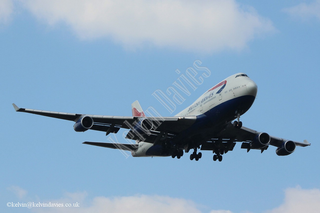 British Airways 747 G-CIVD
