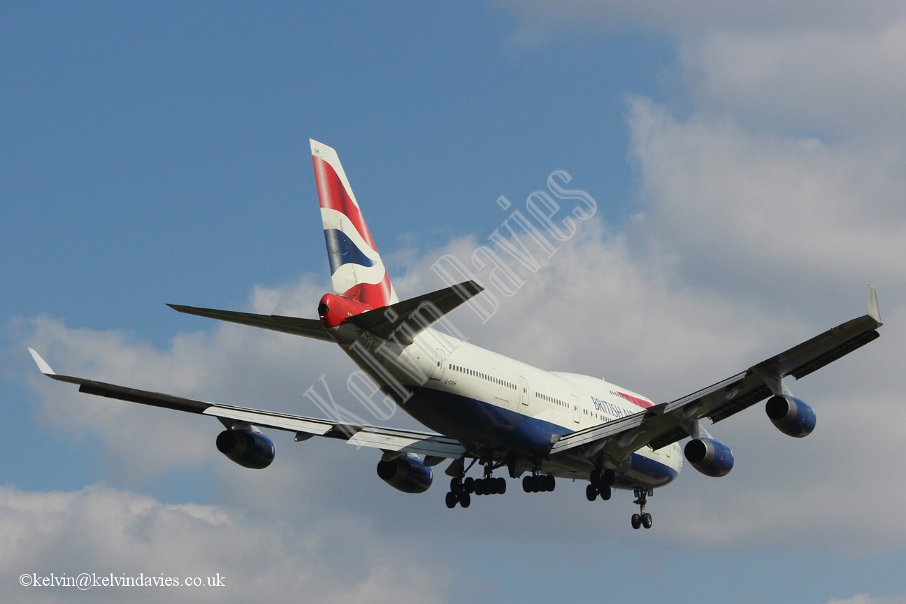 British Airways 747 G-CIVH