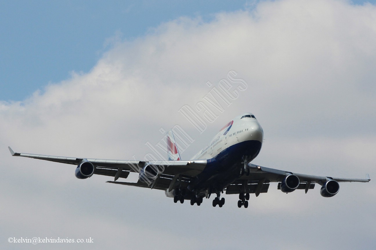 British Airways 747 G-CIVJ