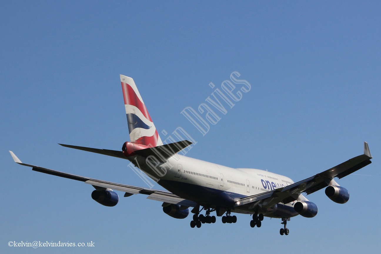 British Airways 747 G-CIVP