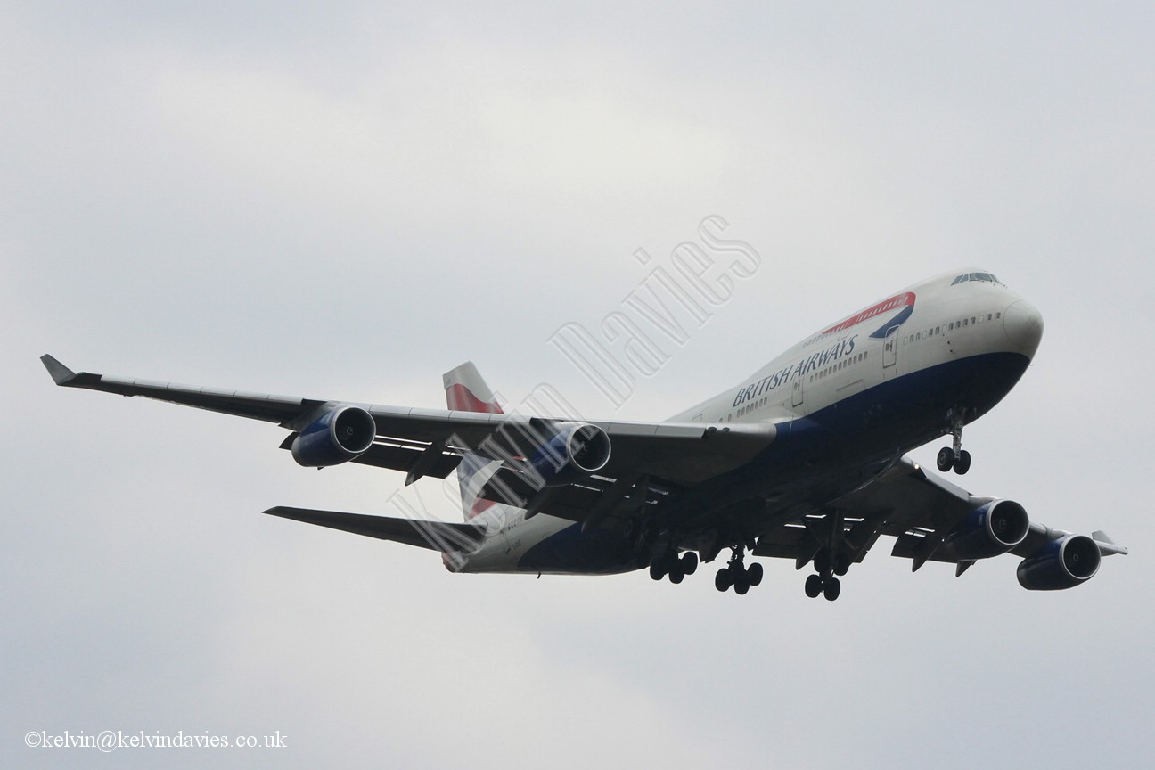 British Airways 747 G-CIVR
