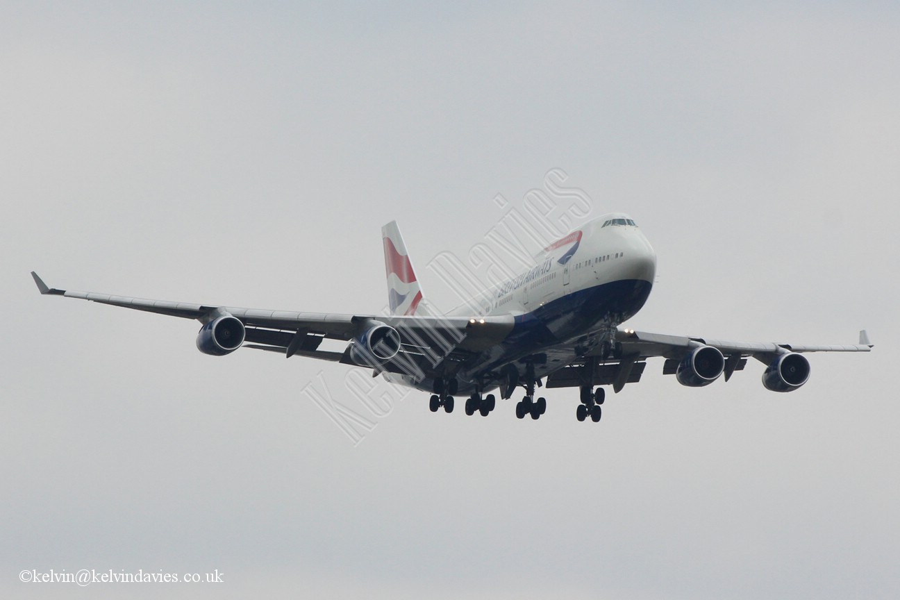 British Airways 747 G-CIVU