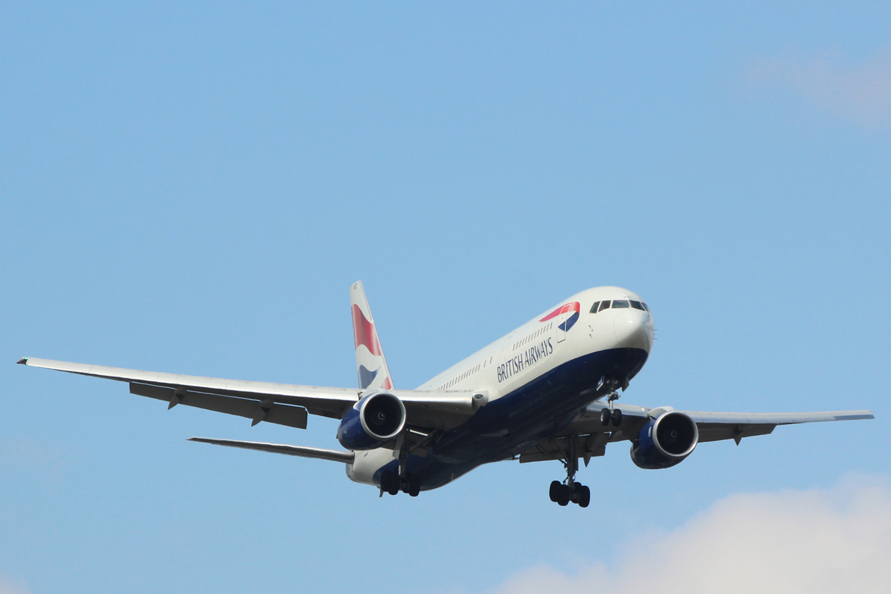 British Airways 767 G-BNWC