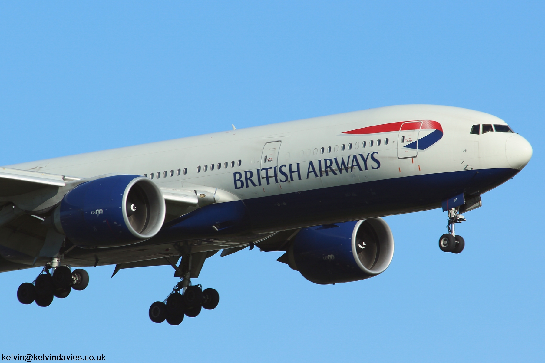 British Airways 777 G-VIIF