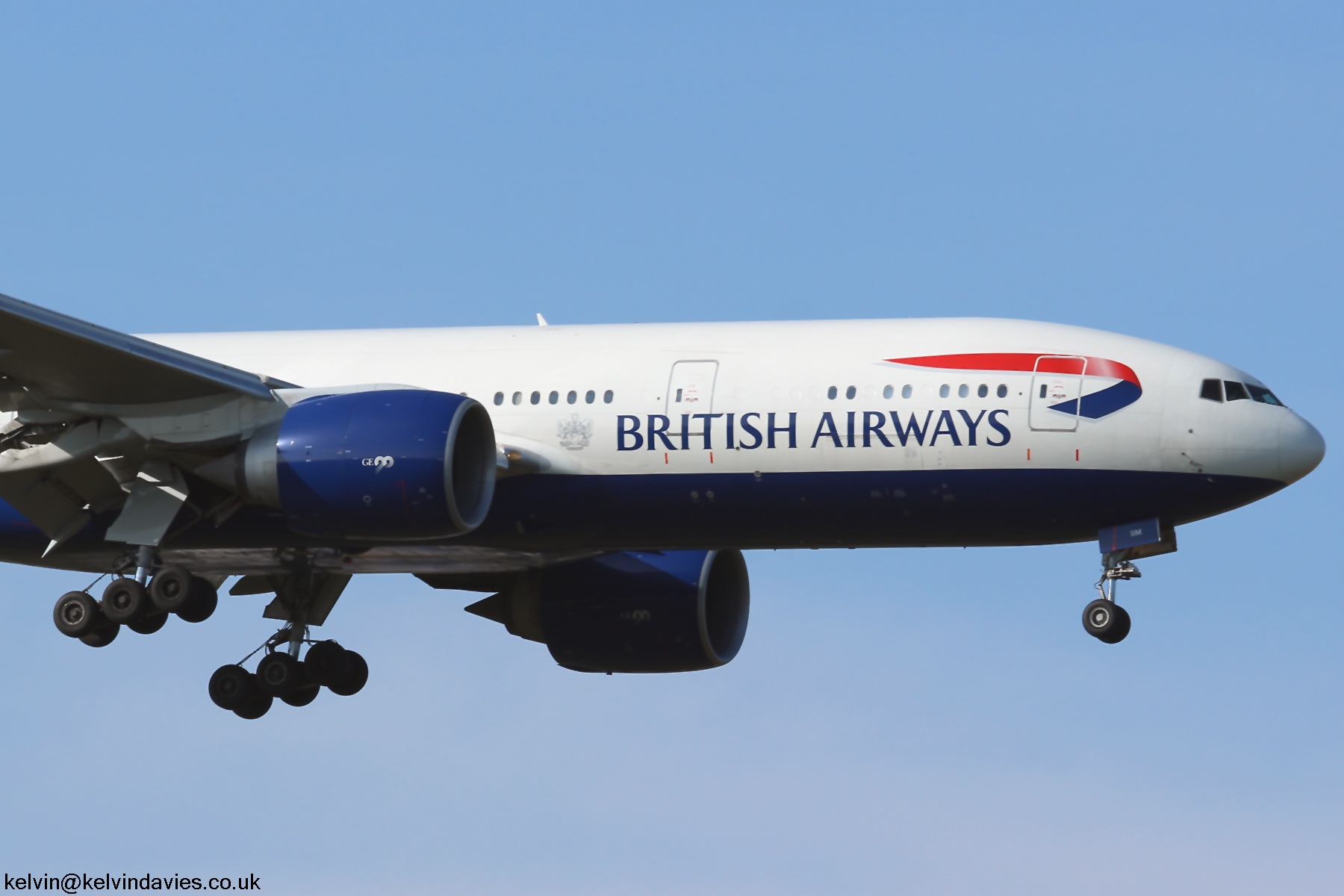 British Airways 777 G-VIIM