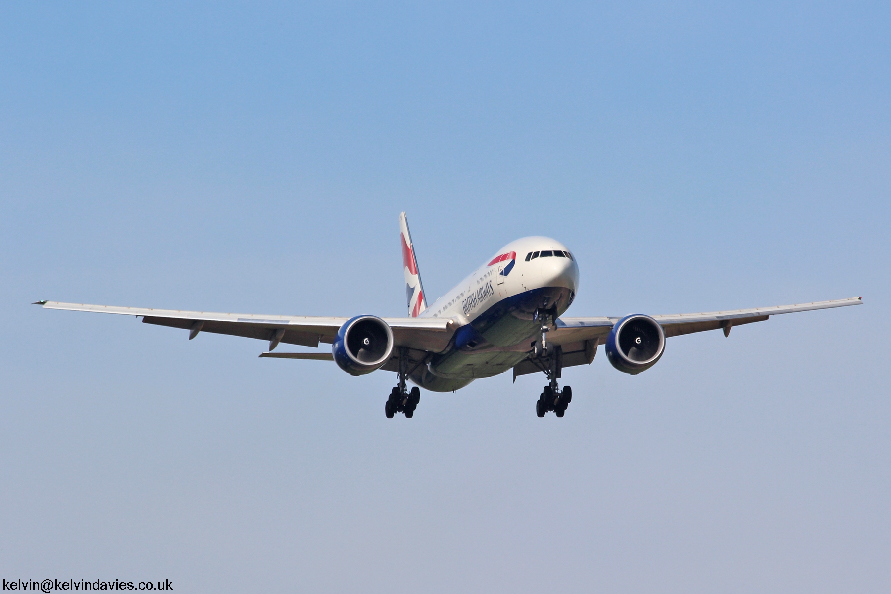 British Airways 777 G-VIIU