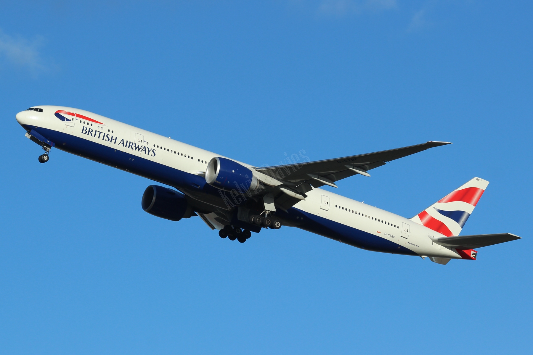 British Airways 777 G-STBF