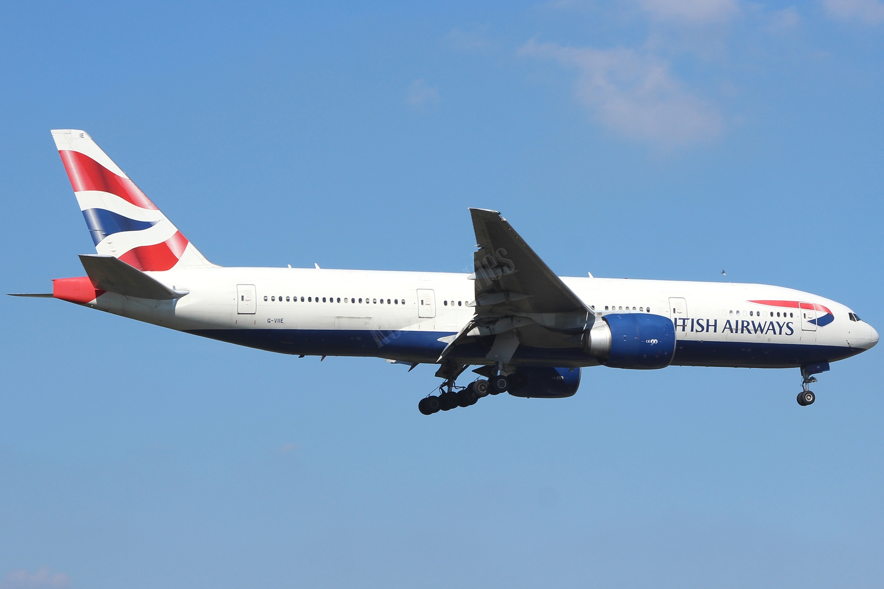 British Airways 777 G-VIIE