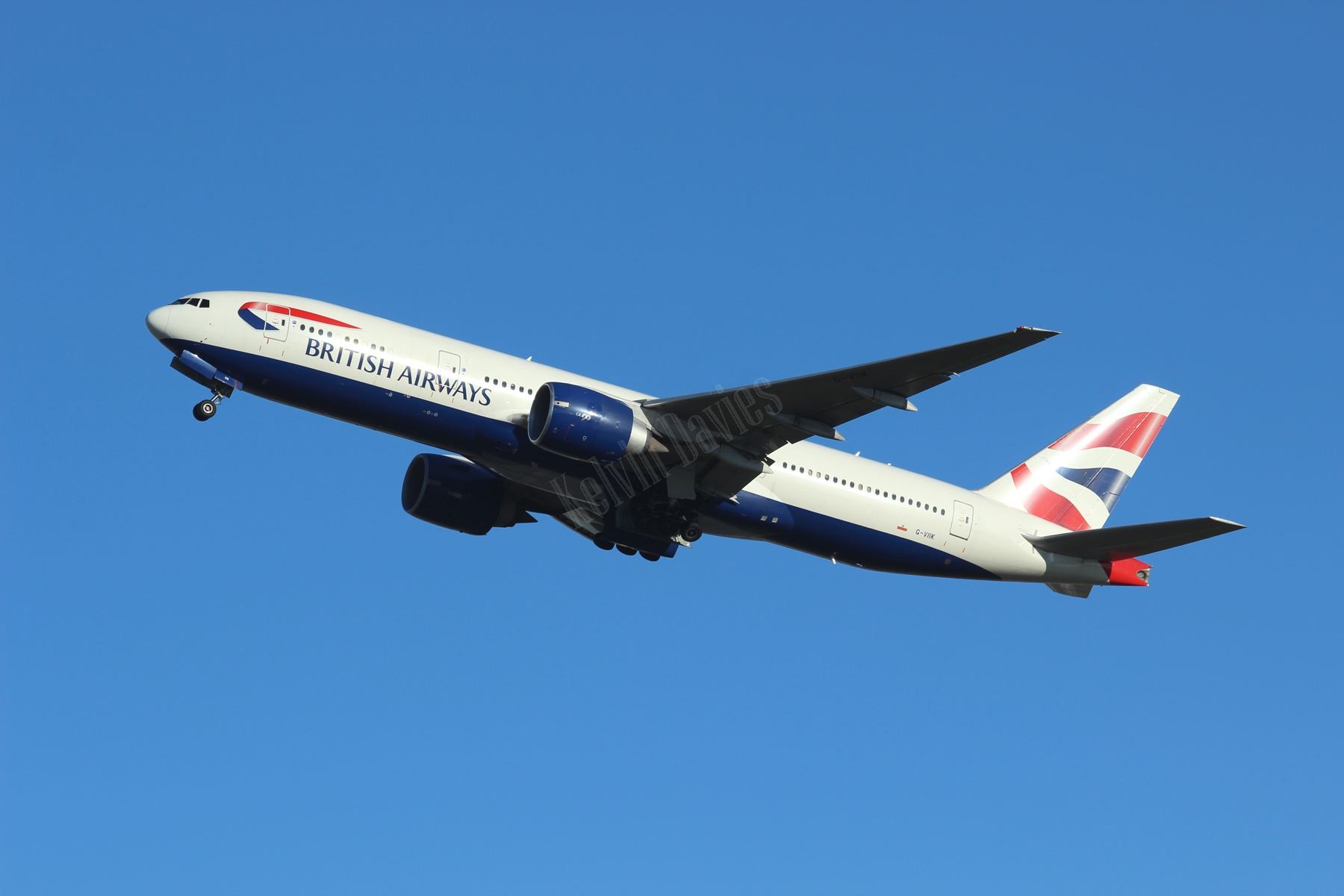 British Airways 777 G-VIIK