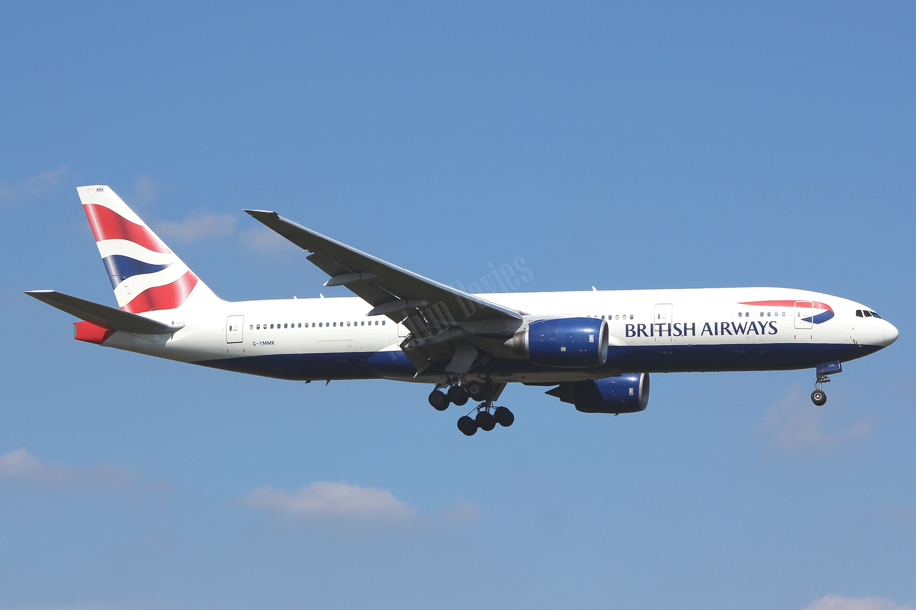 British Airways 777 G-YMMK