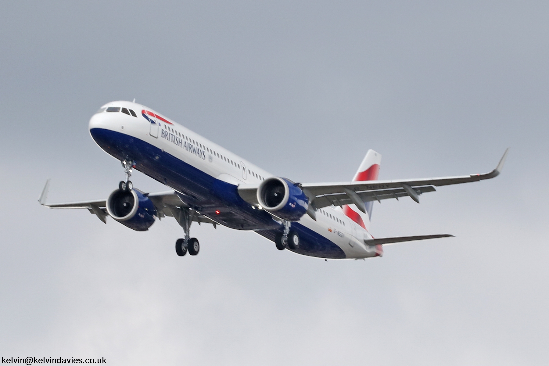 British Airways A321 G-NEOY