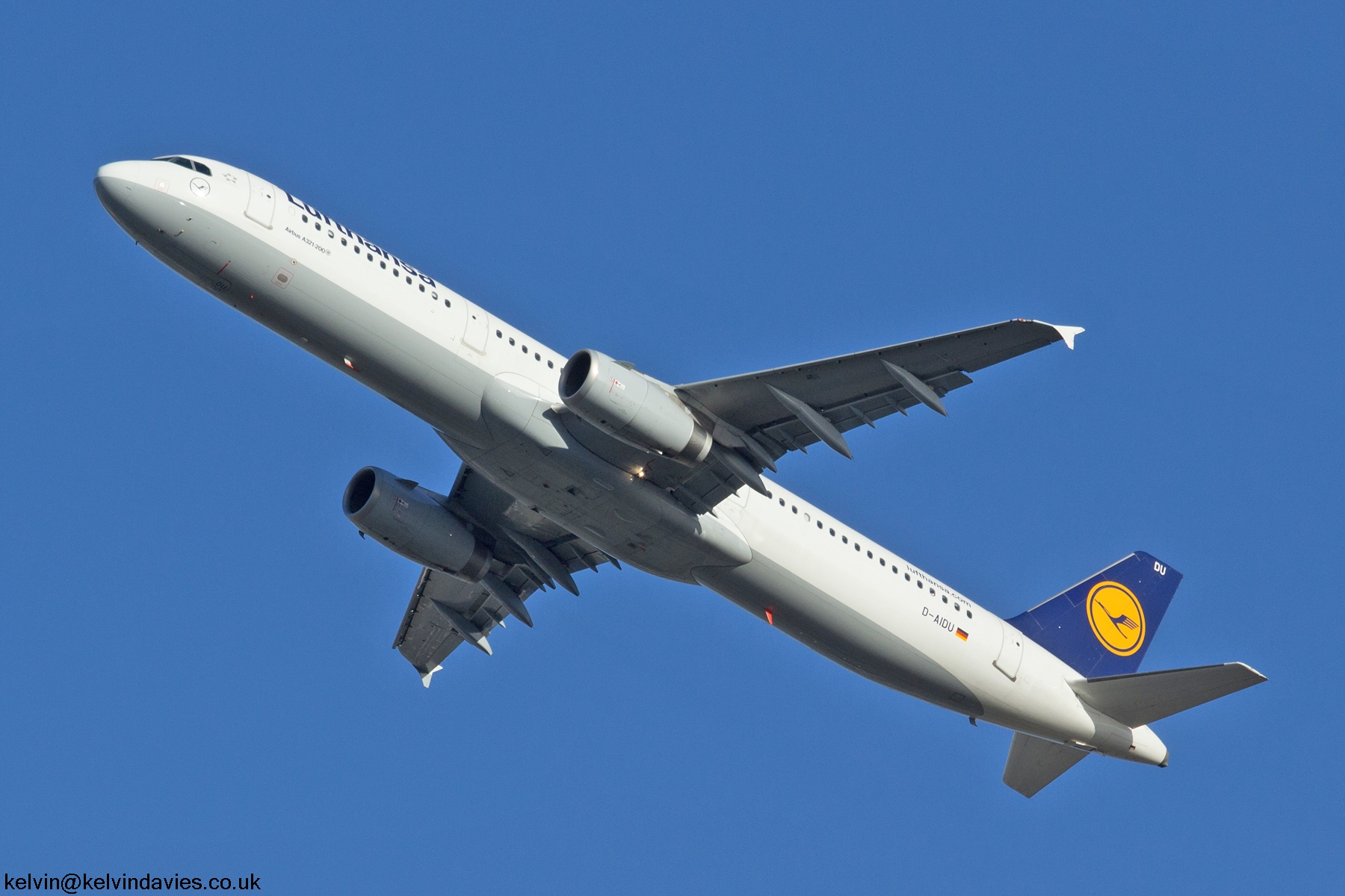 Lufthansa A321 D-AIDU