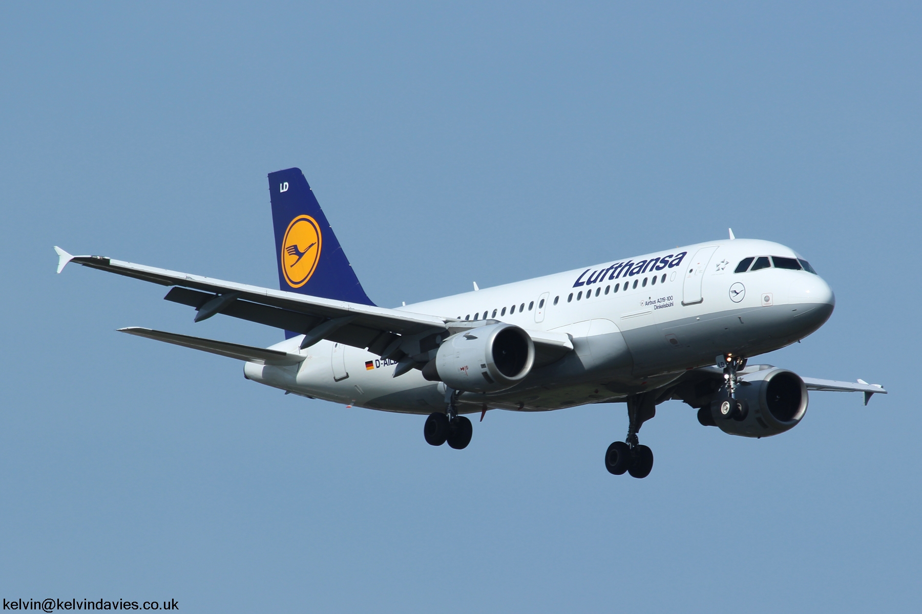 Lufthansa A319 D-AILD