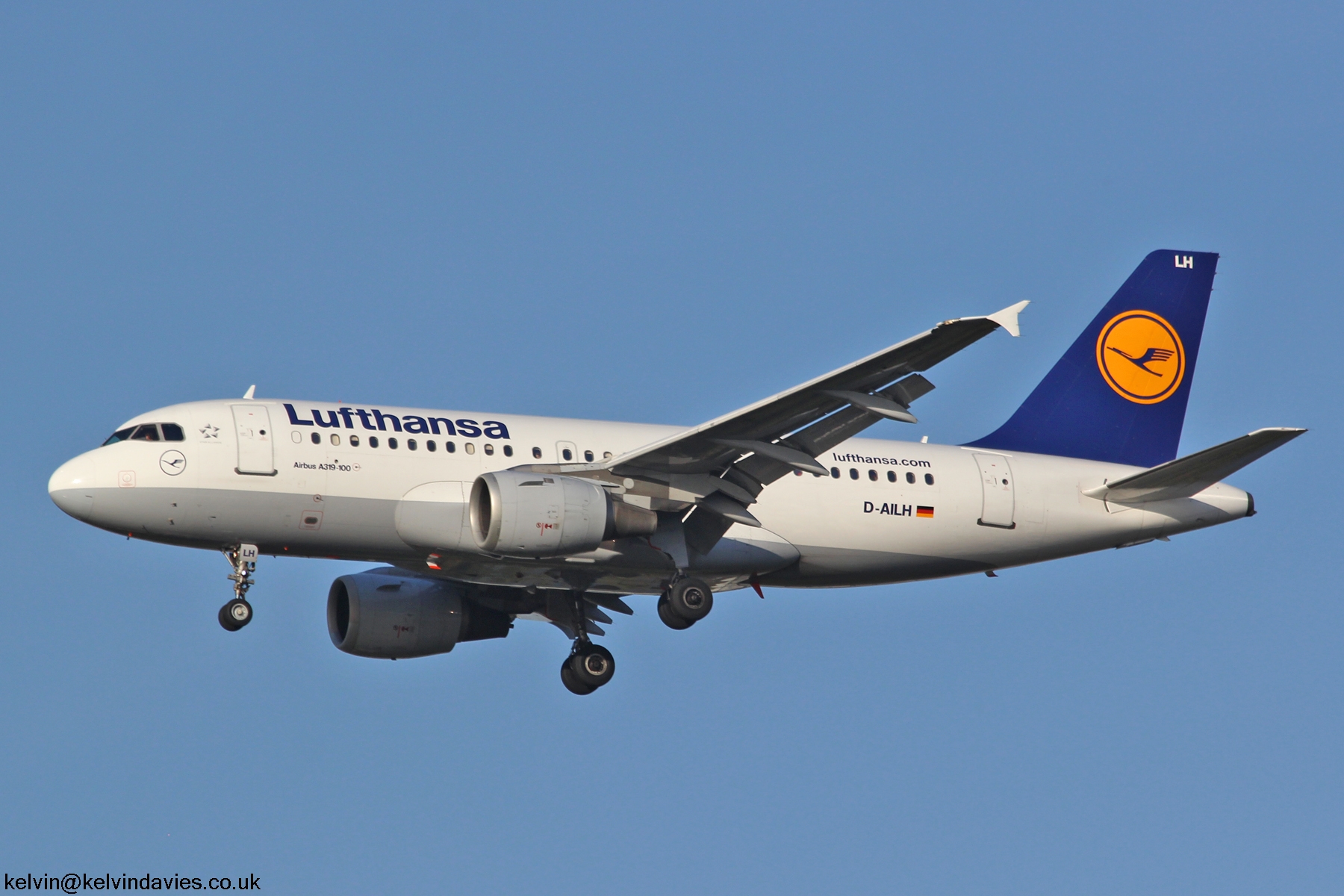 Lufthansa A319 D-AILH