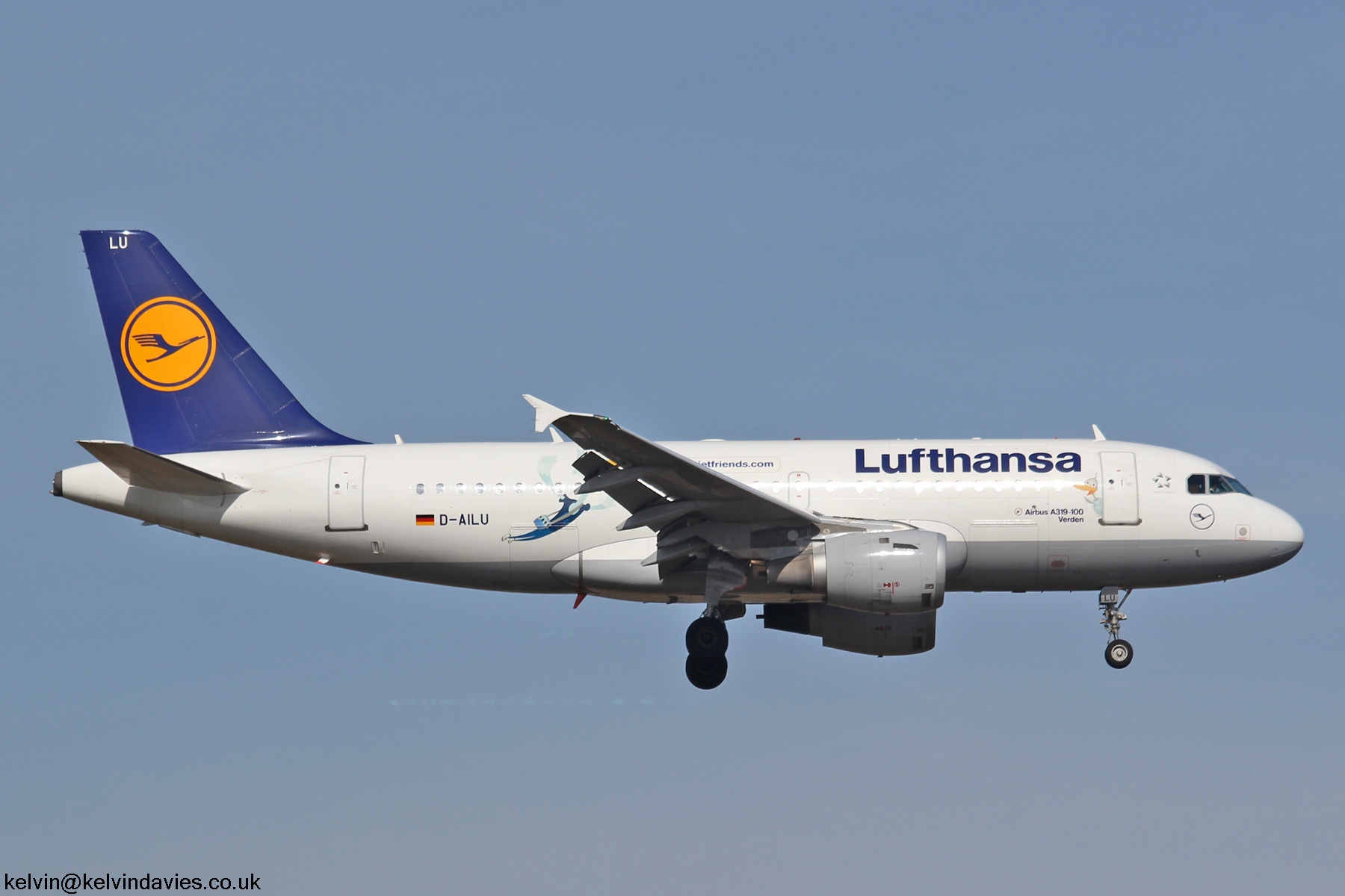 Lufthansa A319 D-AILU