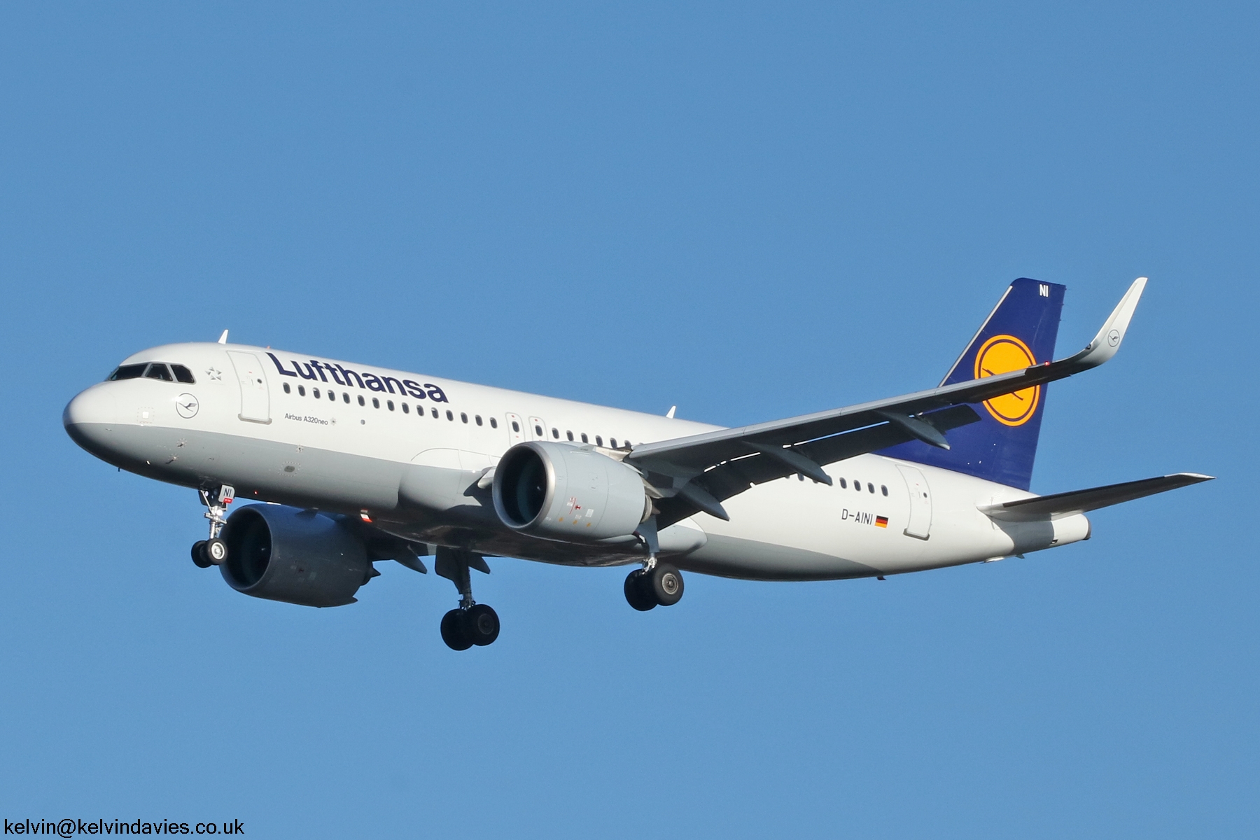 Lufthansa A320 D-AINI