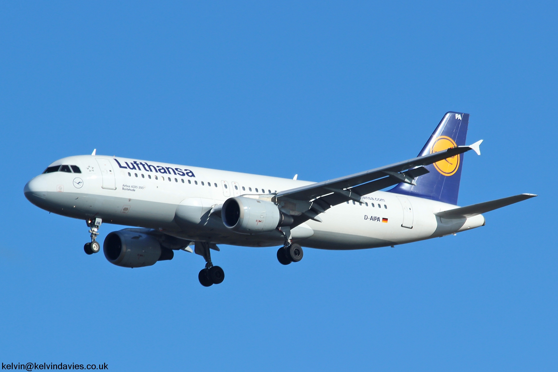 Lufthansa A320 D-AIPA
