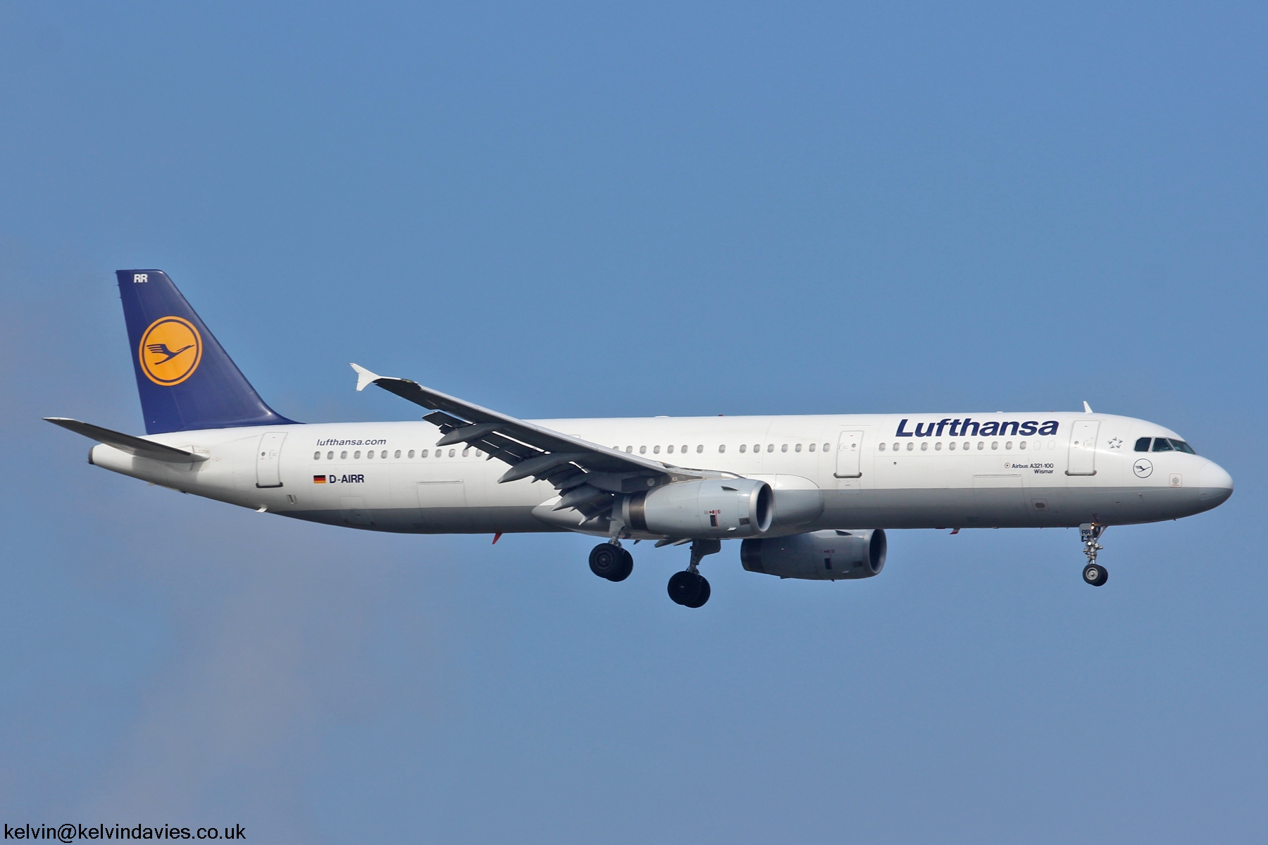 Lufthansa A321 D-AIRR