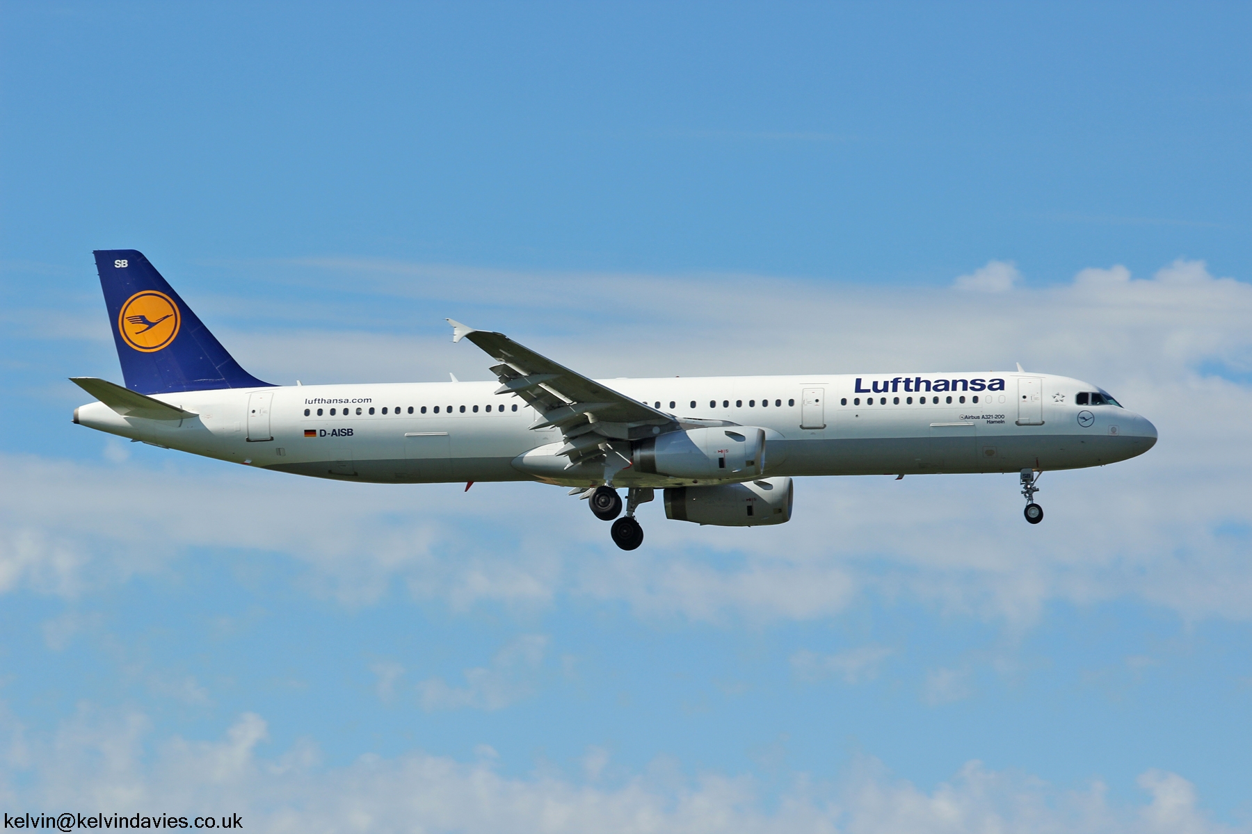 Lufthansa A321 D-AISB