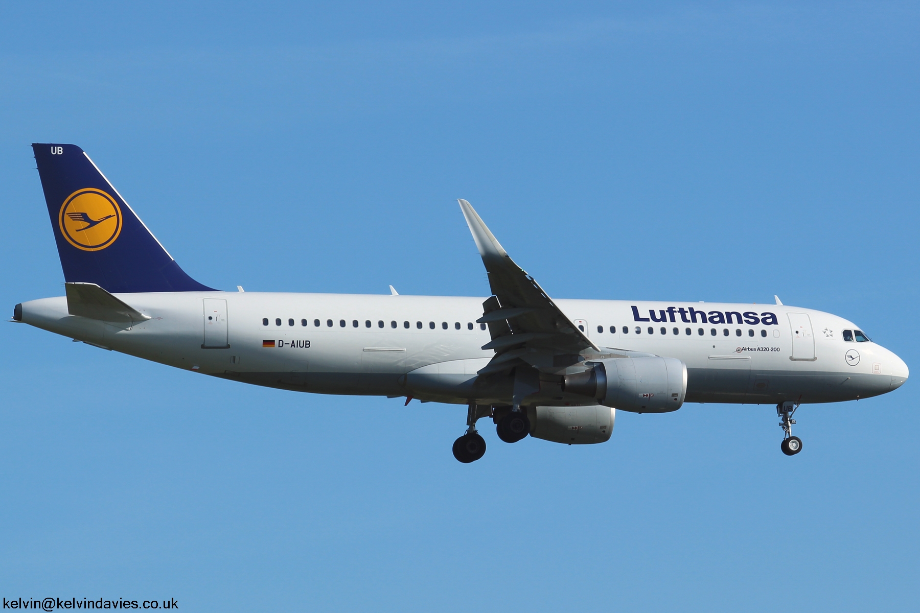 Lufthansa A320 D-AIUB